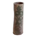 Vintage stoneware vase by Jean-Claude Monange