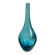 Soliflore / Italian decanter turquoise blue 70s