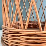 Vintage wicker basket