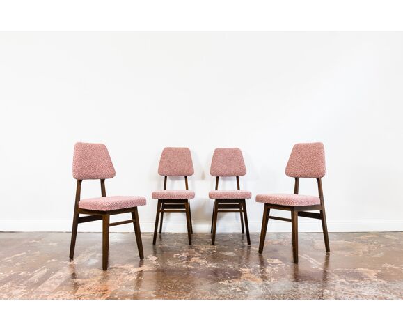Set of 4 dining chairs 1960s