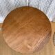 Table d'appoint haute et ronde vintage