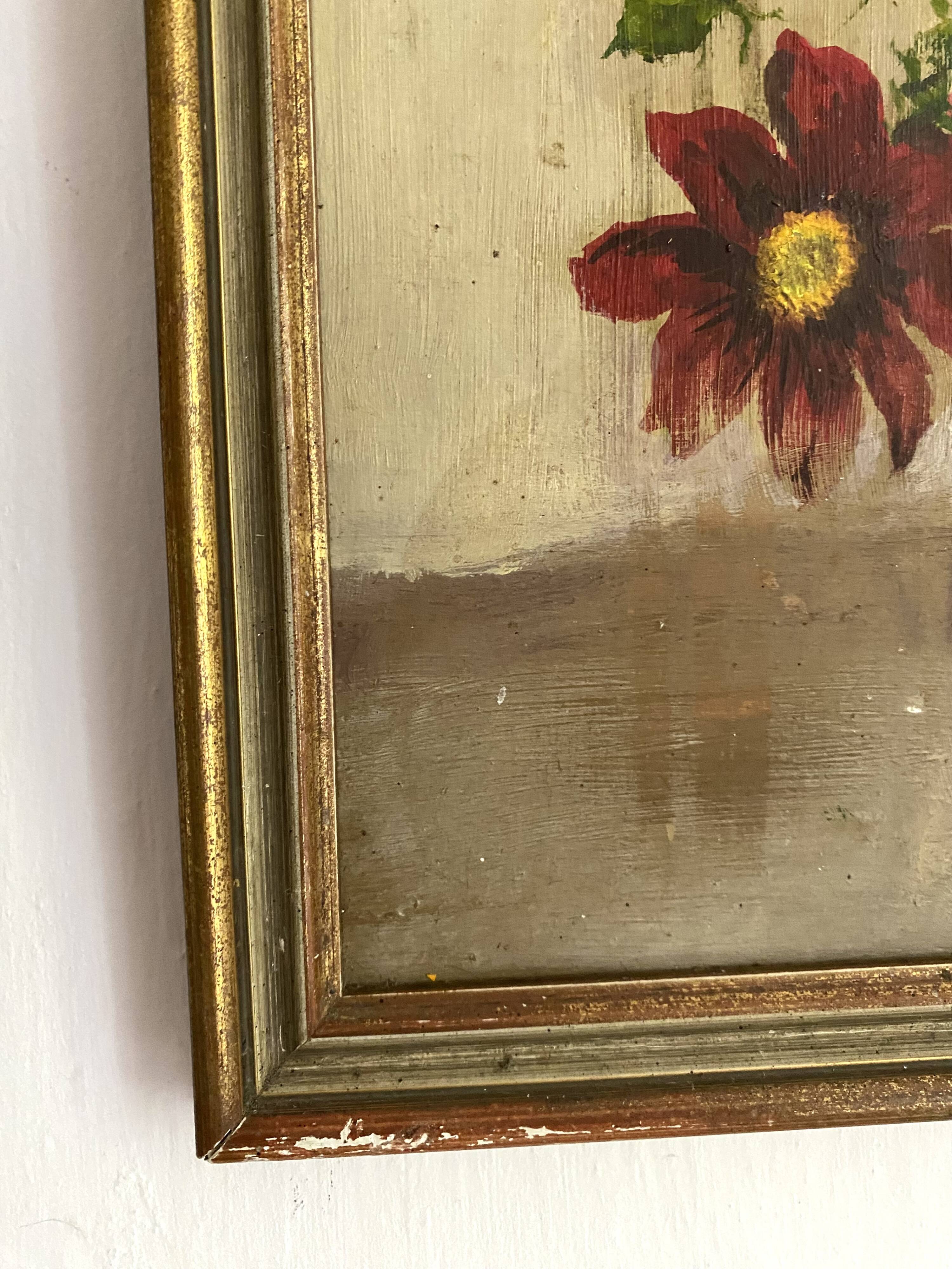 Peinture bouquet de fleurs