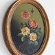 Lot de 3 tableaux bouquet de fleurs