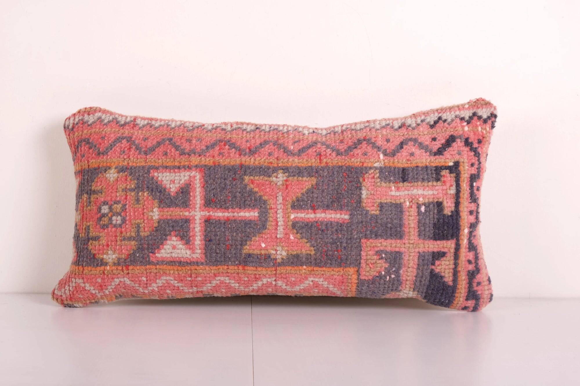 Vintage Turkish cushion cover 30x61 cm