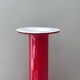 Red Gulvase Otto Brauer for Holmegaard, danish design