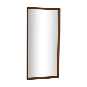 1960s Teak Rectangular Mirror , Denmark