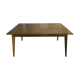 Compass leg table