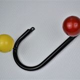 Vintage wall coat holder