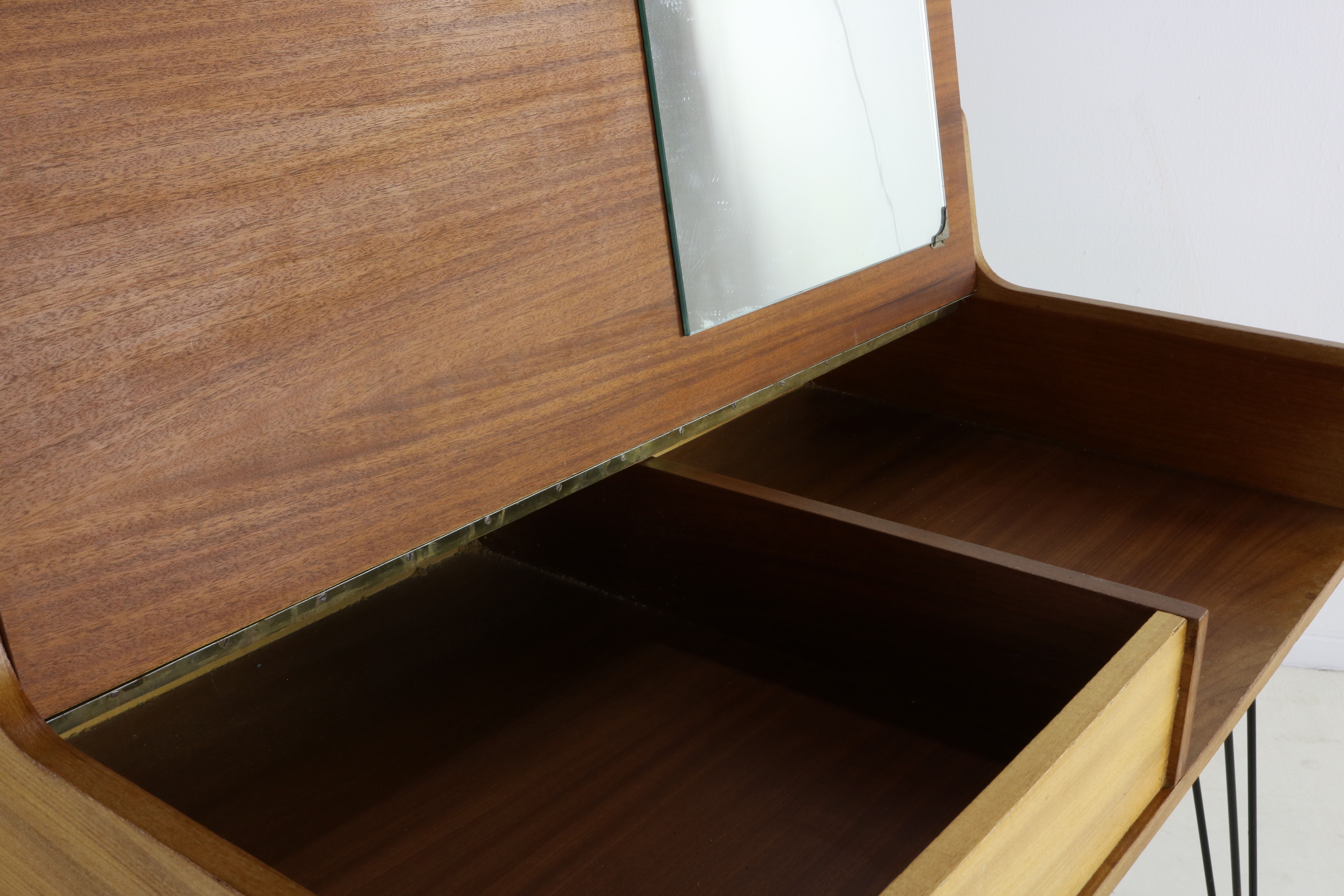 Dutch design hairpin desk / dressing table