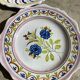 18th century Nevers earthenware plates