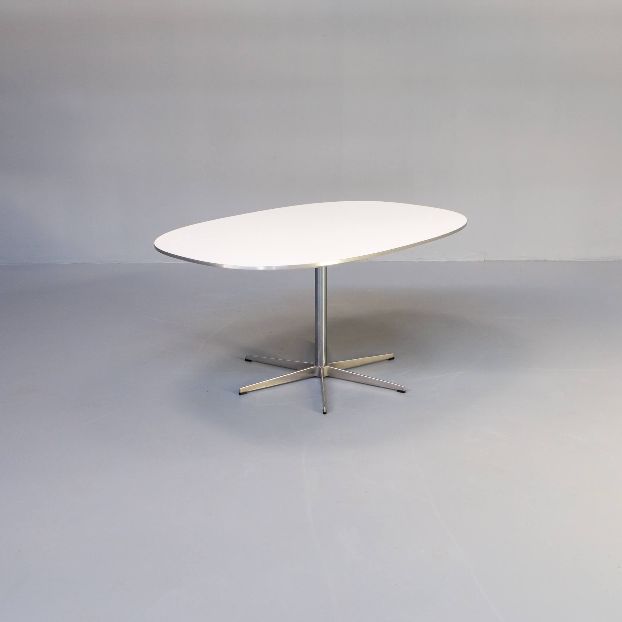 Piet Hein superellipse dining table for Fritz Hansen
