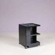 1970s low model Boby trolley Joe Colombo for Bieffeplast Italy