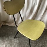 Ancienne chaise métal noir