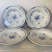 Four old Juan Moulin des Loups plates