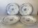 Four old Juan Moulin des Loups plates