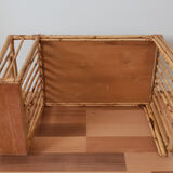 Coffee table magazine holder, end of sofa