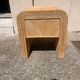 Vintage rattan bedside table from the 70s/80s