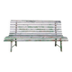 Ancien banc de jardin en métal