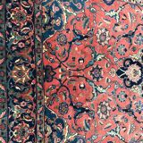 Tapis ancien persan Sarogh fait main 140x196 cm