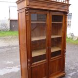 Solid cherry bookcase