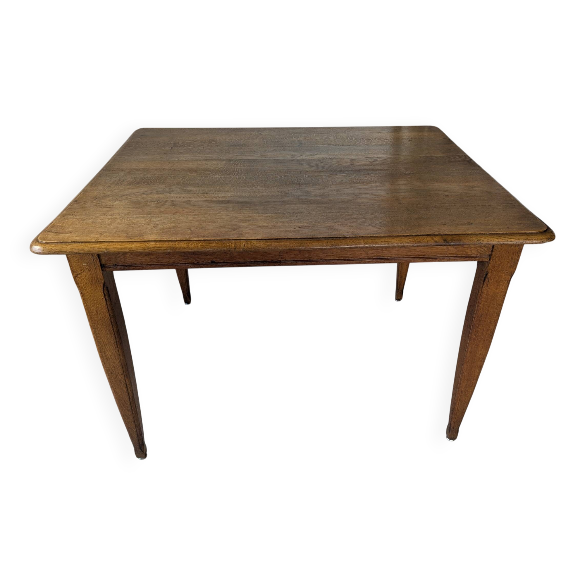 Golden oak table, farmhouse table 110 x 89 cm