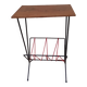 Table d appoint porte revue scoubidou vintage