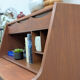 Danish secretary hairdresser Arne Vodder for Olholm in teak.