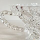 Saladier cristal ciselé vintage