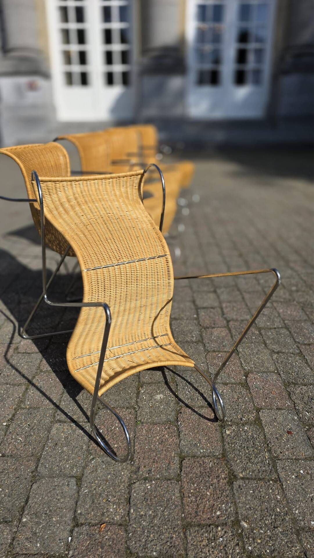 Set of 6 Zigo chairs – Ron Arad for Driade – Italy, 1990s