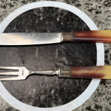 Lot de 6 couverts à gâteau inox JP