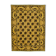 Handwoven Persian Overdyed 273 cm x 372 cm Yellow Wool Carpet