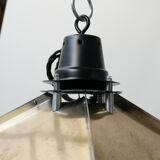 Brass reflector industrial pendant light