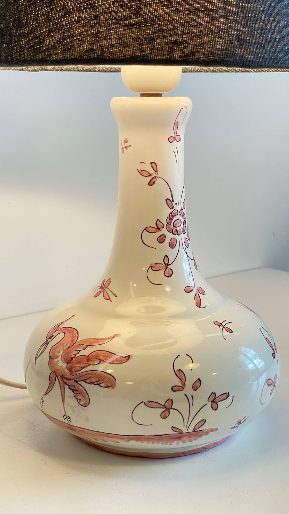 LAMP Faïencerie du MATET France Vintage