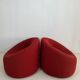 Pumpkin armchairs by Pierre Paulin for Ligne Roset, 70s