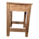 Wooden shoeshiner stool