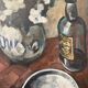 Huile sur toile, Nature morte, Pavel Roucka 1986