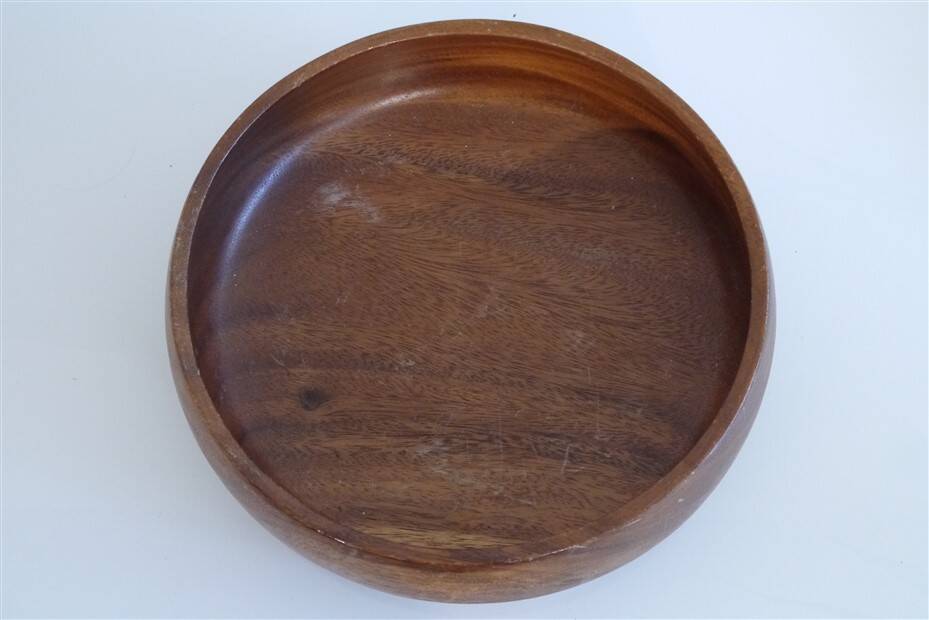 Scandinavian teak tidy 1960