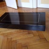 Vintage black lace-up table 70