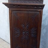 Bonnetière Armoire style Breton en bois naturel