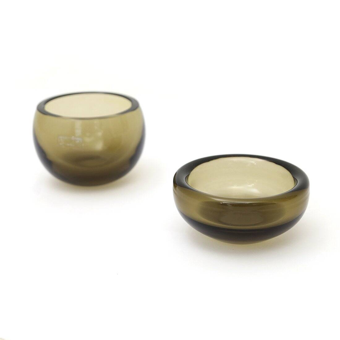 Glass bowls by Arturo Pasquinucci, 1960s, set of 2.