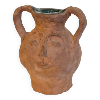 Anthropomorphic terracotta vase, 1960