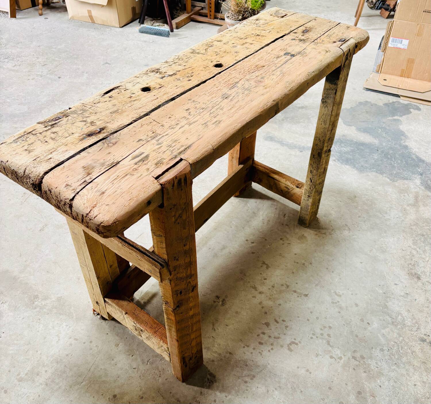 Small carpenter's workbench