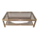 Coffee Table with Double Top in Brushed Steel and Brass, Guy Lefèvre for Ma