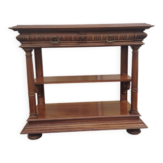 Sideboard, console, drop-leaf cupboard