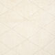 Berber carpet beni ourain ecru with diamonds in relief 160 x 110 cm