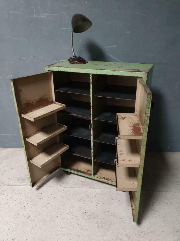 Armoire en acier vert d'armoire industrielle d'usine