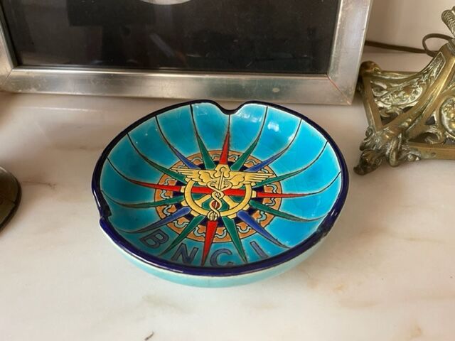 Longwy ashtray 1950