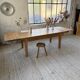 Solid oak farmhouse table 180/270 cm + extensions