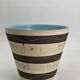 50s ceramic cache pot West Germany