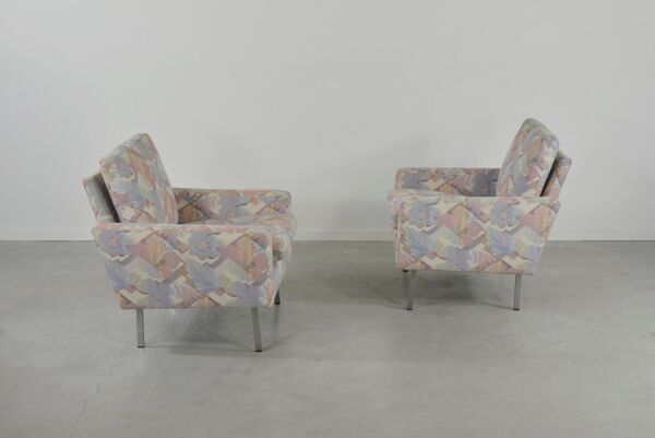 Set of 2 lounge chairs by Hans Kaufeld 1970